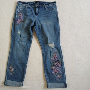 kut ♡ catherine boyfriend jeans cottagecore